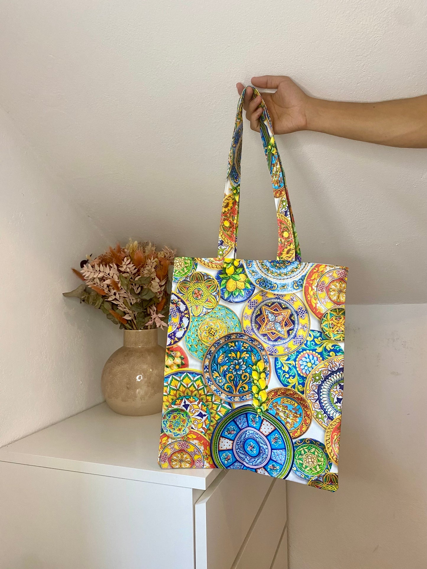 Podložena tote bag