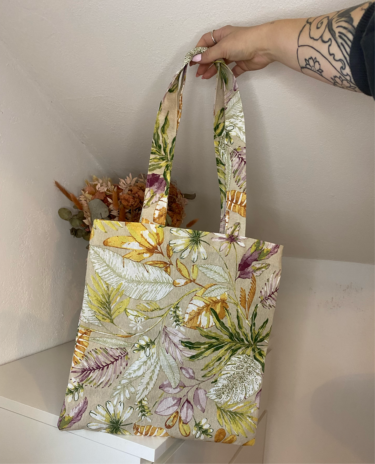 Podložena tote bag