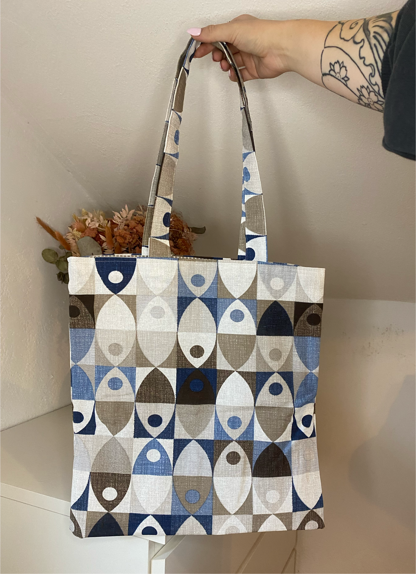 Podložena tote bag