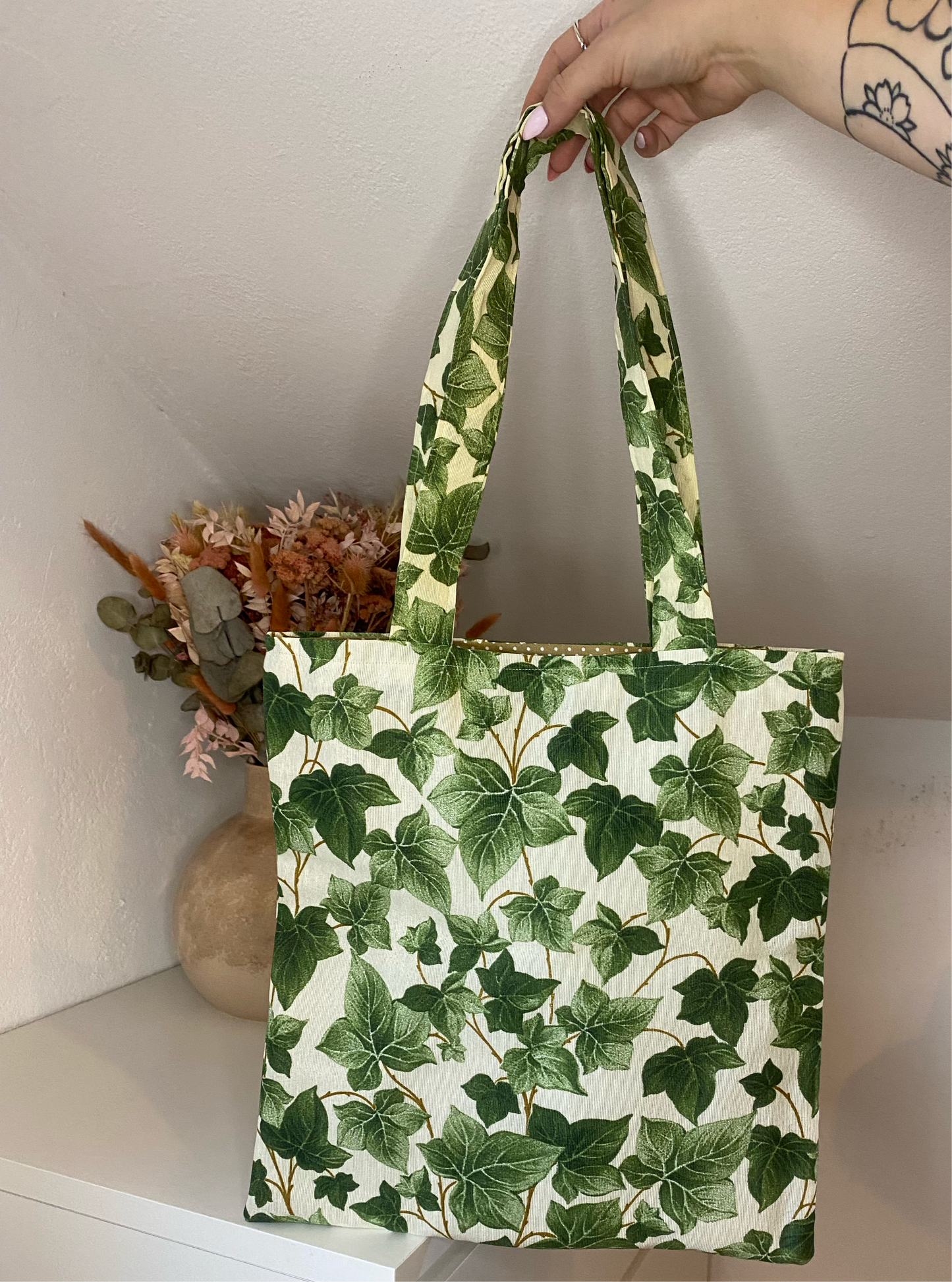 Podložena tote bag