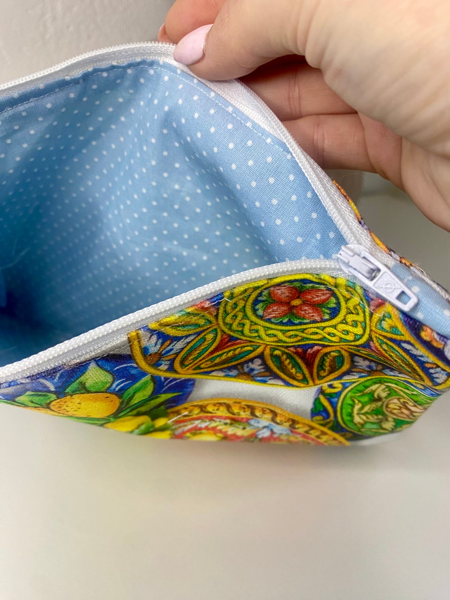 Maksi torbica iz blaga