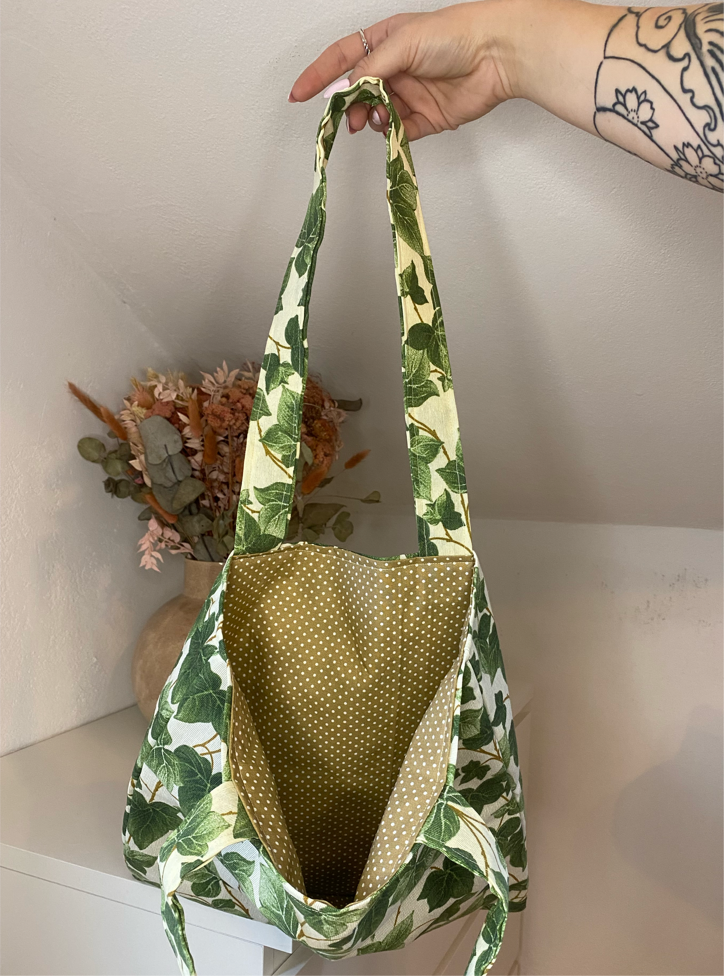 Podložena tote bag